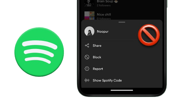 Como remover seguidores no Spotify